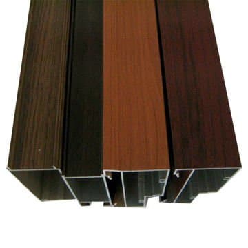 WOOD COATED PROFILES example 1